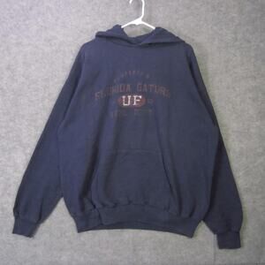 Florida Gators Sweatshirt Hoodie Mens Large Navy Blue NCAA Football Jansport